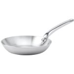Pole  frire - de buyer - en inox 18 / 10 - alchimy - 24cm - hauteur 4. 27cm - manche fixe