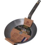 Poêle induction en fer minéral 240 mm - de buyer Poêle induction en fer minéral 240 mm - de buyer