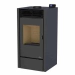 Pole mixte bois et granuls hybrid bronpi 11 kw - plusieurs versions disponibles finition sans vision ...