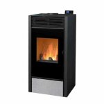 Pole mixte bois et granuls hybrid bronpi 11 kw - plusieurs versions disponibles finition avec vision ...