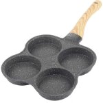 Pole  omelette 4 trous poele a pancakes poele 4 trous induction poles  frire antiadhsives en aluminium ...