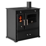 Pole prometey eco 7 kw plaque fonte fourneau bois efficace