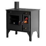 Pole prometey retro eco 7 kw plaque fonte version gauche