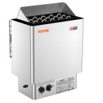 Pole de sauna lectrique portable - vevor - 8 kw - avec minuterie 3 h contrleur intgr 110? max pour ...