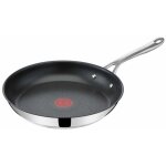Po�le - tefal - e3040444 - acier inoxydable - rev�tement antiadh�sif - compatible induction