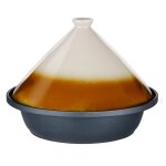 Poêle à tajine - alpina - 25l - induction - couvercle en céramique - Ø30 cm Poêle à tajine - alpina - 25l - induction - couvercle en céramique - Ø30 cm