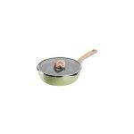 Poêle - tefal - one pick pot - 24 cm - vert lichen - revêtement antiadhésif Poêle - tefal - one pick pot - 24 cm - vert lichen - revêtement antiadhésif