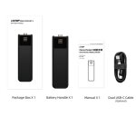 Poigne batterie - continuit - accessoires pour osmo pocket 3