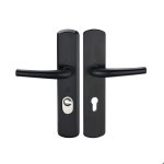 Poigne blinde double bquille salom - entraxe 70 - noir