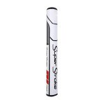 Poign�e de club de golf en pu [blanc rouge 2. 0]