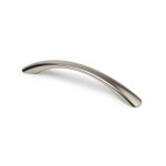 Poignes de meuble - lot de 4 - aluminium mat - entraxe 128 mm