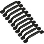 Poignée de meuble - poignée de porte darmoire de cuisine - entraxe 128 mm - aluminium - 10 pièces Poignée de meuble - poignée de porte darmoire de cuisine - entraxe 128 mm - aluminium - 10 pièces