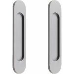 Poign�e de porte coulissante ovale autocollante 18 cm gris pour grange fen�tres placards