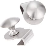 Poigne de porte en verre en acier inoxydable / clip / clip en verre 5 - 8 mm vitrine meuble meuble tiroir ...