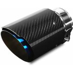 Points d�chappement tuyau d�chappement de voiture d�chappement en acier inoxydable et en fibre de carbone ...