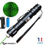 Laser vert haute performance m - progect 50 mw 532 nm porte 5000 mtres avec pile rechargeable 18650 ...