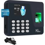 Pointeuse horaire ngteco as10 biom�trique avec usb 8gb pour pme