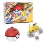 Pok�ball lance - toupie pikachu ? jouet pok�mon avec lanceur ? toupie enfant ? cadeau gar�on / fille