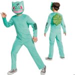 Pokemon bulbasaur carnaval dguisement vert 137 - 149 cm (10 - 12 ans)