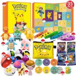 Pokmon calendrier de lavent 2025 pour enfants ? coffret cadeau de nol 24 pices ? figurines de personnages ...
