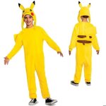 Pokemon pikachu carnaval costume jaune d�guisement 127 - 136 cm (7 - 8 ans)