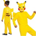 Pokemon pikachu carnaval costume jaune dguisement 137 - 149 cm (10 - 12 ans)