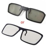 Polaris�es lunettes 3d passive noir des lunettes st�r�o pour la tv real d 3d cin�masstyle 1