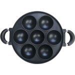 Pole gteau antiadhsive en fonte 7 trous pole omelette petit djeuner ufs moule tarte ustensiles de moule ...