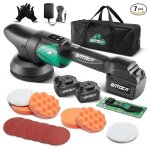 Polisseuse excentrique sans fil polisseuse automobile kit de polissage 150mm