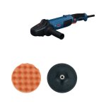 Polisseuse orbitale bosch professional - gpo 11 - 180 s - 1100w - 180mm - tampon de polissage + tampon ...