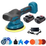 Polisseuse voiture sans fil compatible makita 2 batteries 6 vitesses réglables 2500 - 5000rpm plateau ... Polisseuse voiture sans fil compatible makita 2 batteries 6 vitesses réglables 2500 - 5000rpm plateau ...