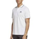 Polo blanc homme adidas ic9315