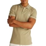 Polo beige homme calvin klein jeans tipping