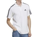 Polo - adidas - ic9312 - blanc / noir - manches courtes - 100% coton Polo - adidas - ic9312 - blanc / noir - manches courtes - 100% coton
