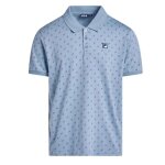 Polo bleu homme fila hart faded