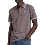 Polo gris homme g - star raw dunda