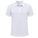Polo homme - npz - blanc - 100% coton - manches courtes - taille xs  5xl