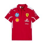 Polo homme scuderia ferrari hp team - rouge