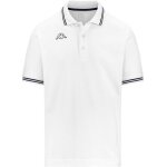 Polo kappa maltax homme blanc 100% coton