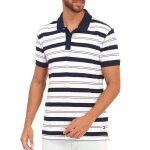 Polo marine / blanc homme tommy hilfiger dm0dm18921