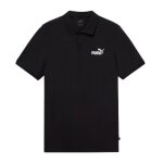 Polo noir homme puma ess elevated 673389