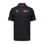 Polo porsche motorsport pour homme - noir