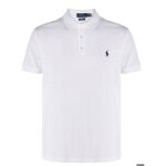 Polo ralph lauren blanc homme logo noir l