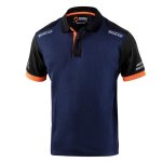 Polo sparco toledo manches r�fl�chissantes haute visibilit� ? coton / polyester