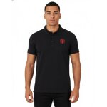 Polo - stade toulousain - toulouse - coton - noir - manches courtes