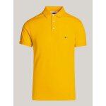 Polo tommy hilfiger homme coupe ajuste jaune
