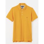 Polo tommy hilfiger manches courtes jaune orange