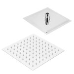 Pommeau de douche carr de 8 pouces pulvrisateur rglable g1 / 2 accessoire de salle de bain pour la ...