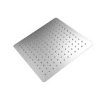 Pommeaux de douche carrs grande pomme de douche  effet de pluie en acier inoxydable couverture complte ...