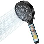 Pommeau de douche cobbe anti calcaire 20 filtre �tapes 6 modes haute pression �conomie deau douche salle ...